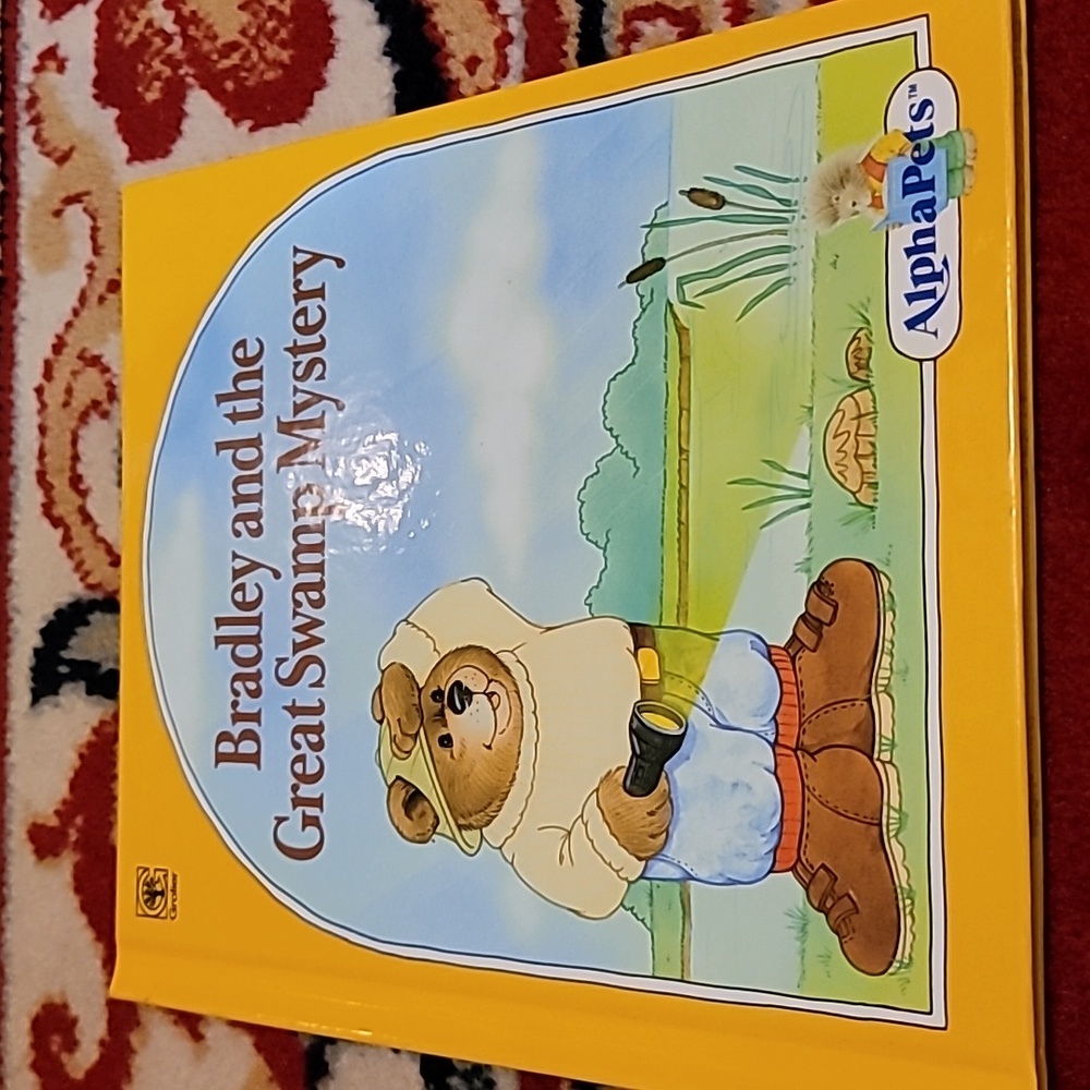 Bradley and the Great Swamp Mystery Hardcover Book from AlphaPets Series